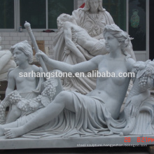 Customized Greek sculpture reproductions marble statue